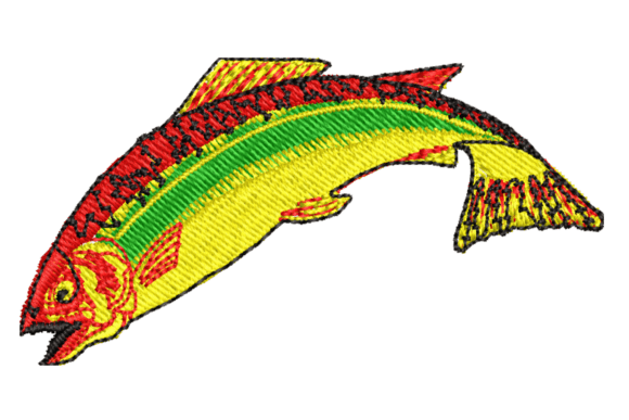Beautiful Fish Embroidery Design Review