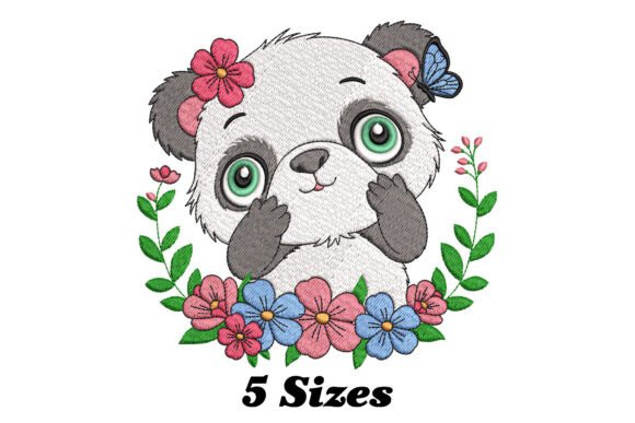 Cute Floral Panda: A Seasonal Embroidery Review