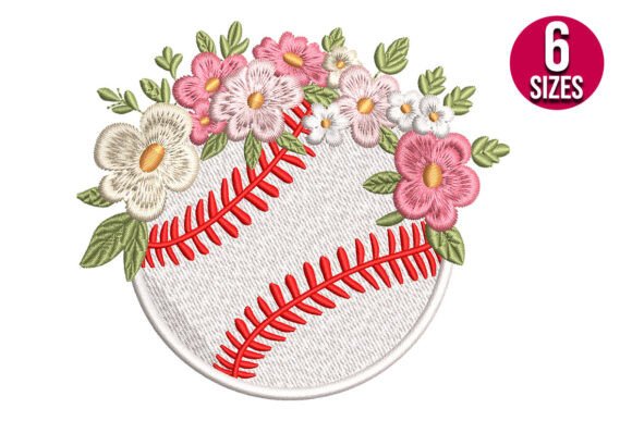 Floral Baseball
