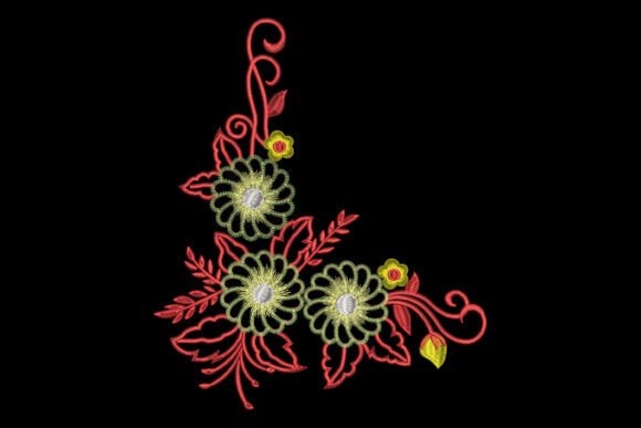 Floral Swirl: A Boutique Sweatshirt Embroidery Review