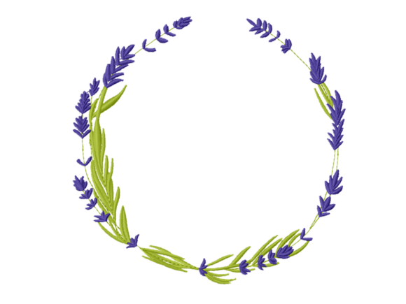 Lavender Wreath: A Whimsical, Wear-Tested Embroidery Design