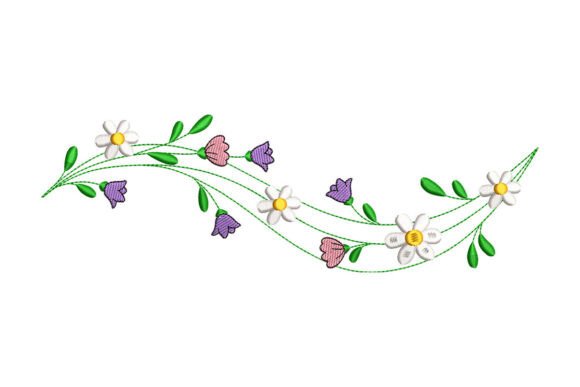 Lovely Wildflower Floral Wreath