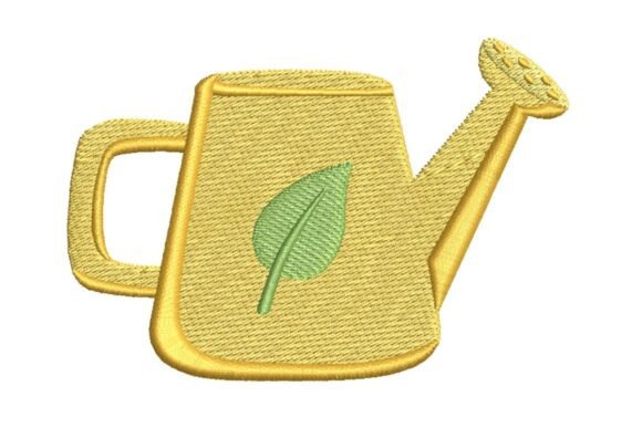 Yellow Watering Can Embroidery Review